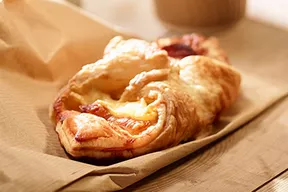 Proper Cornish Cheese & Bacon Turnover
