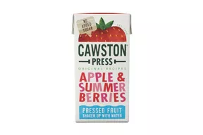 Cawston Press Summer Berries Fruit Water Cartons