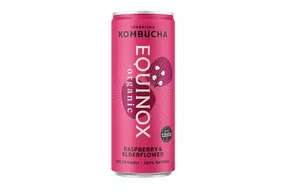 Equinox Organic Raspberry & Elderflower Kombucha