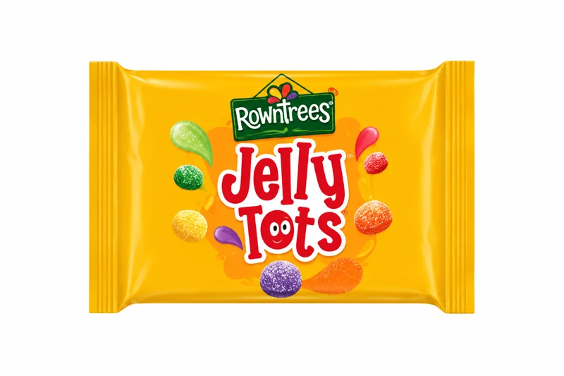 Rowntree's Jelly Tots Sweets Bag